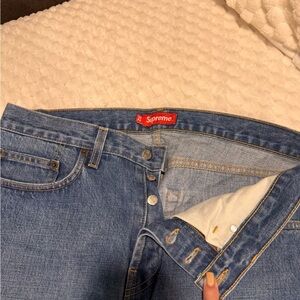 Supreme Indigo Denim Pants